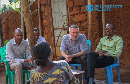 The President of SOS Children Villages in Canada visits SOS Children’s Villages in Rwanda 