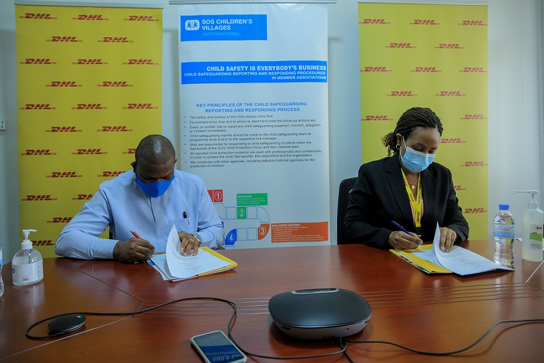 SOS Children’s Villages Rwanda and DHL Express Rwanda launched a partner collaboration to improve youth employability in Rwanda.