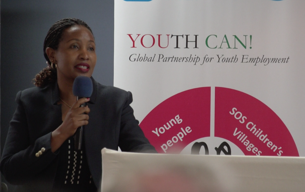 DHL Country Manager speaks at the YouthCan!