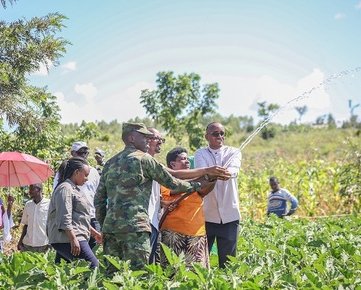 Bugesera: SOS Children’s Villages in Rwanda launched a solar-powered irrigation system